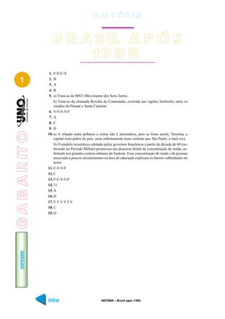 História Geral e do Brasil