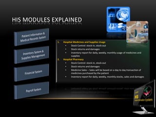 His Modules HIS.ppt