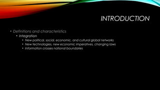 Without Globalization His 102 ch 29 a world without walls--globalization and the west | PPT