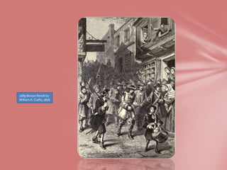 1689 Boston Revolt by
William A. Crafts, 1876
 