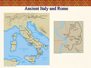 Ancient Italy and Rome 