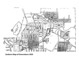 Sanborn Map of Greensboro 1925 
 