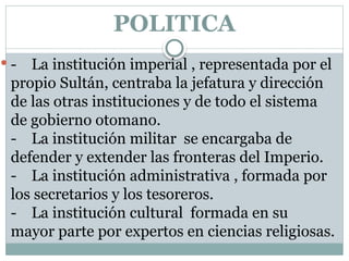 Historia de Séptimo Grado: El Imperio Otomano en la Edad Media y su ...
