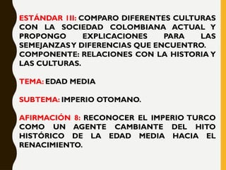 Historia de Séptimo Grado: El Imperio Otomano en la Edad Media y su ...