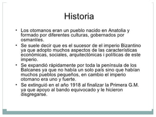 Historia de Séptimo Grado: El Imperio Otomano en la Edad Media y su ...
