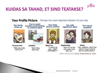 10/16/11Http://persoonibrand.eeKUIDAS SA TAHAD, ET SIND TEATAKSE?