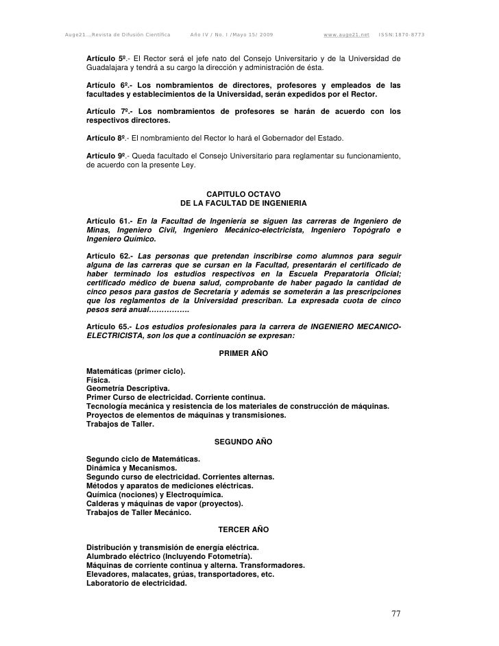 Breve Historia De Una Larga Tradicion Ingenieria Mecanica Electrica