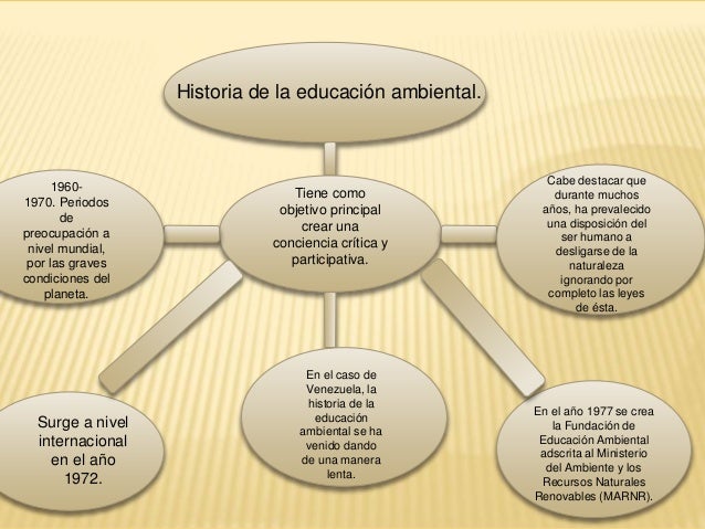 historia de la educacion ambiental.