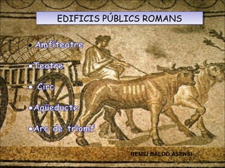 EDIFICIS PÚBLICS ROMANS
EDIFICIS PÚBLICS ROMANS

REMEI BALDÓ ASENSI

 
