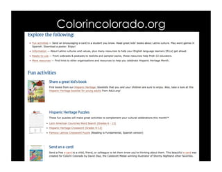 Colorincolorado.org
 