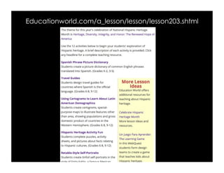 Educationworld.com/a_lesson/lesson/lesson203.shtml
 