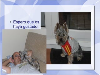 ●

Espero que os
haya gustado.

 