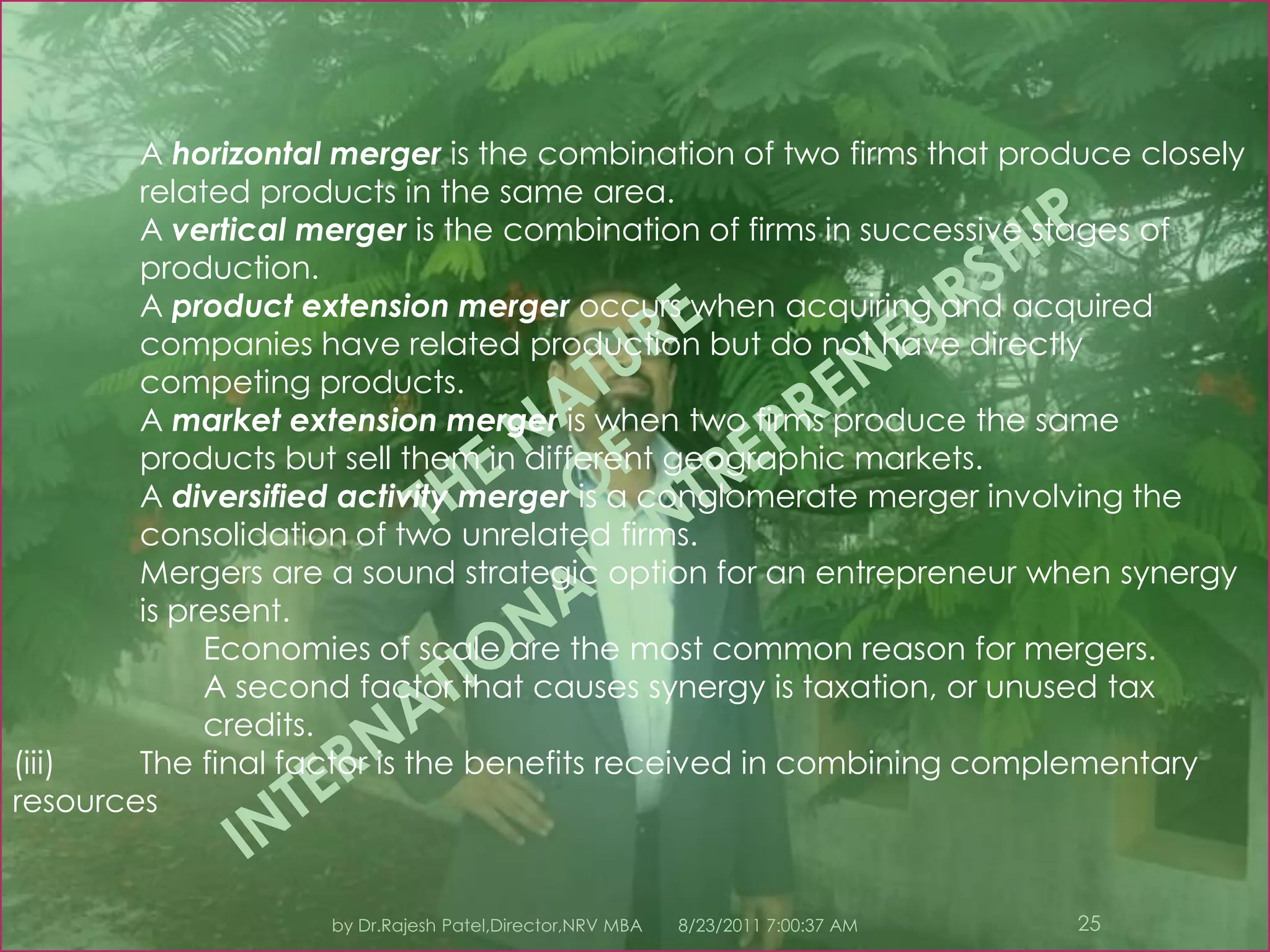 Usually, an entrepreneur starts doing international business through exporting.