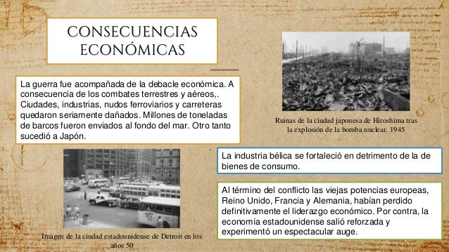 IMPACTO DE LA PRIMERA Y SEGUNDA GUERRA MUNDIAL