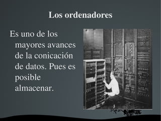 La televisión La televisón es un aparato al  que le envia una trasmisión de imágenes a distacia, despues de expandiria mucho más facil con la llegada de los satelites de comunicación. 