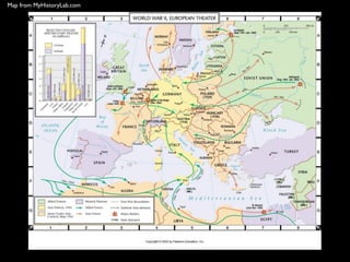Map from MyHistoryLab.com
 