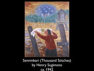 Text
Senninbari (Thousand Stitches)
by Henry Sugimoto
ca. 1942
 