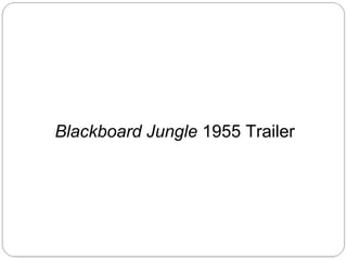 Blackboard Jungle 1955 Trailer

 