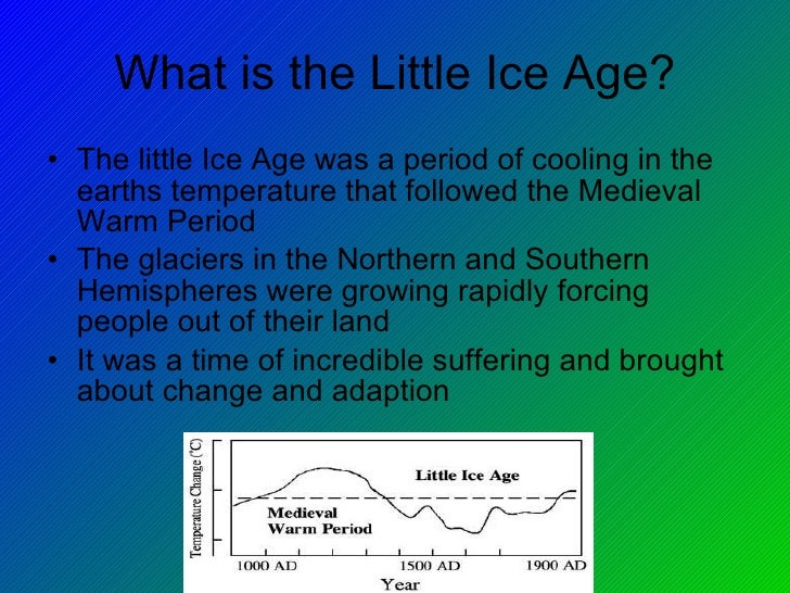 Hist 141 the little ice age