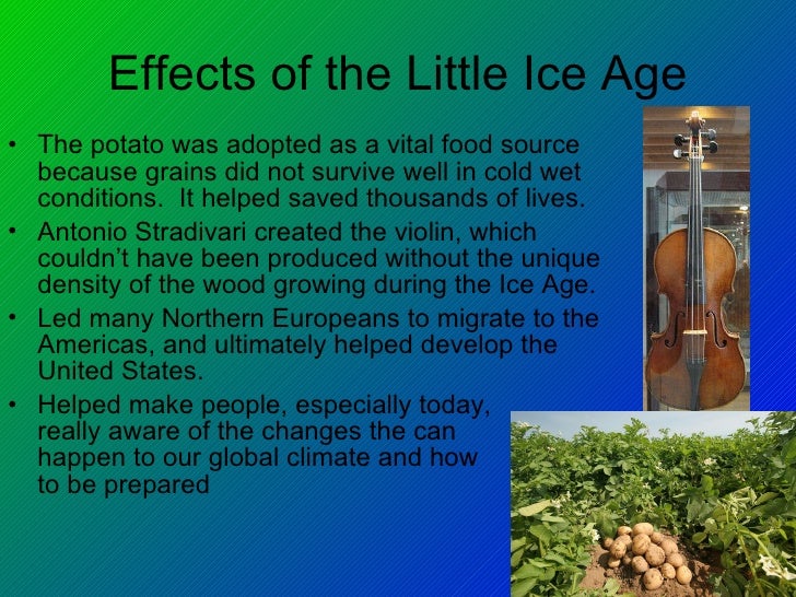 Hist 141 the little ice age