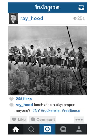 ray_hood
258 likes
ray_hood lunch atop a skyscraper
anyone?! #NY #rockefeller #resilience
 