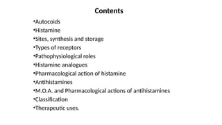 histamin antihist .pptx histamin, antihistamin, cetrizine | PPTX