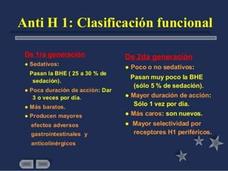 Histamina y serotonina