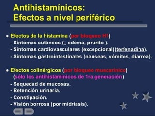 Histamina y serotonina