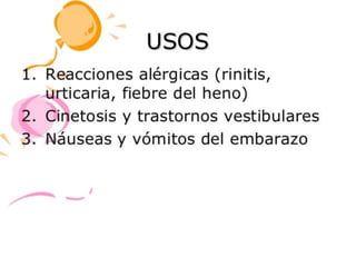 Histamina y serotonina