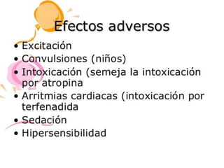 Histamina y serotonina