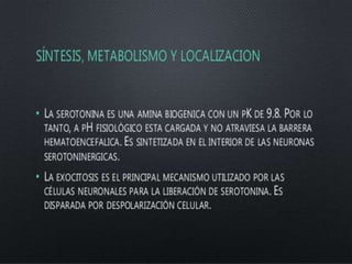 Histamina y serotonina