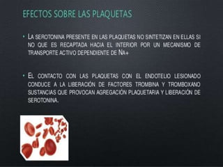 Histamina y serotonina