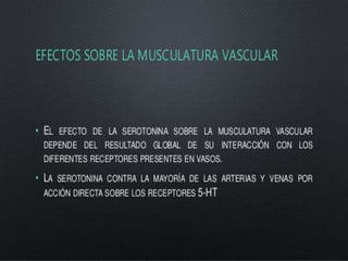 Histamina y serotonina