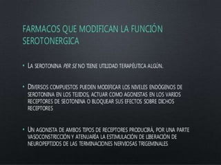 Histamina y serotonina