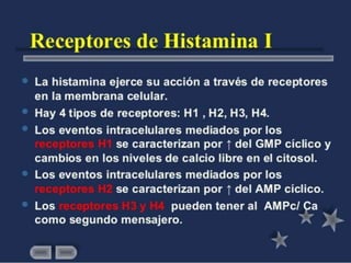 Histamina y serotonina