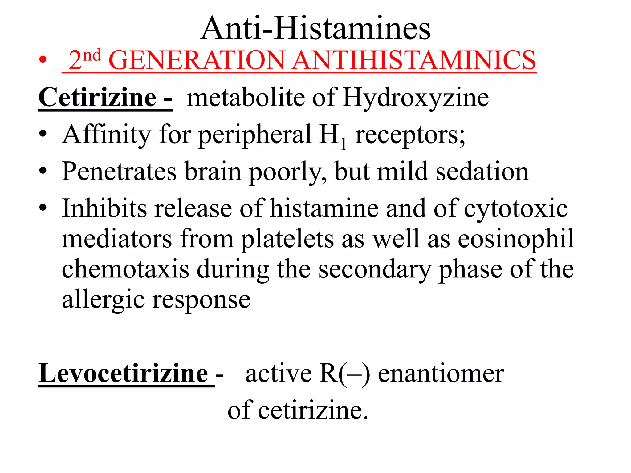 Histamine and antihistamin | PPTX