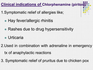 Adrenaline Rash Histamines Antagonist.pptx