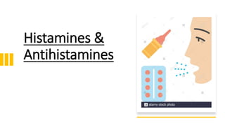 Histamines &
Antihistamines
 