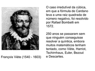 Bombelli Rafeel Hist da algebra | PPT