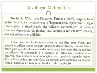 Revolução Matemática
 
