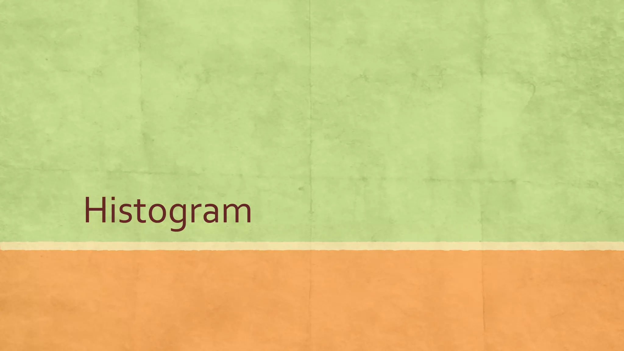 Histogram