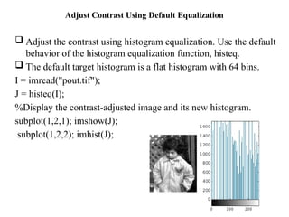 Enhancing Image Contrast Using Histogram Equalization Techniques in ...