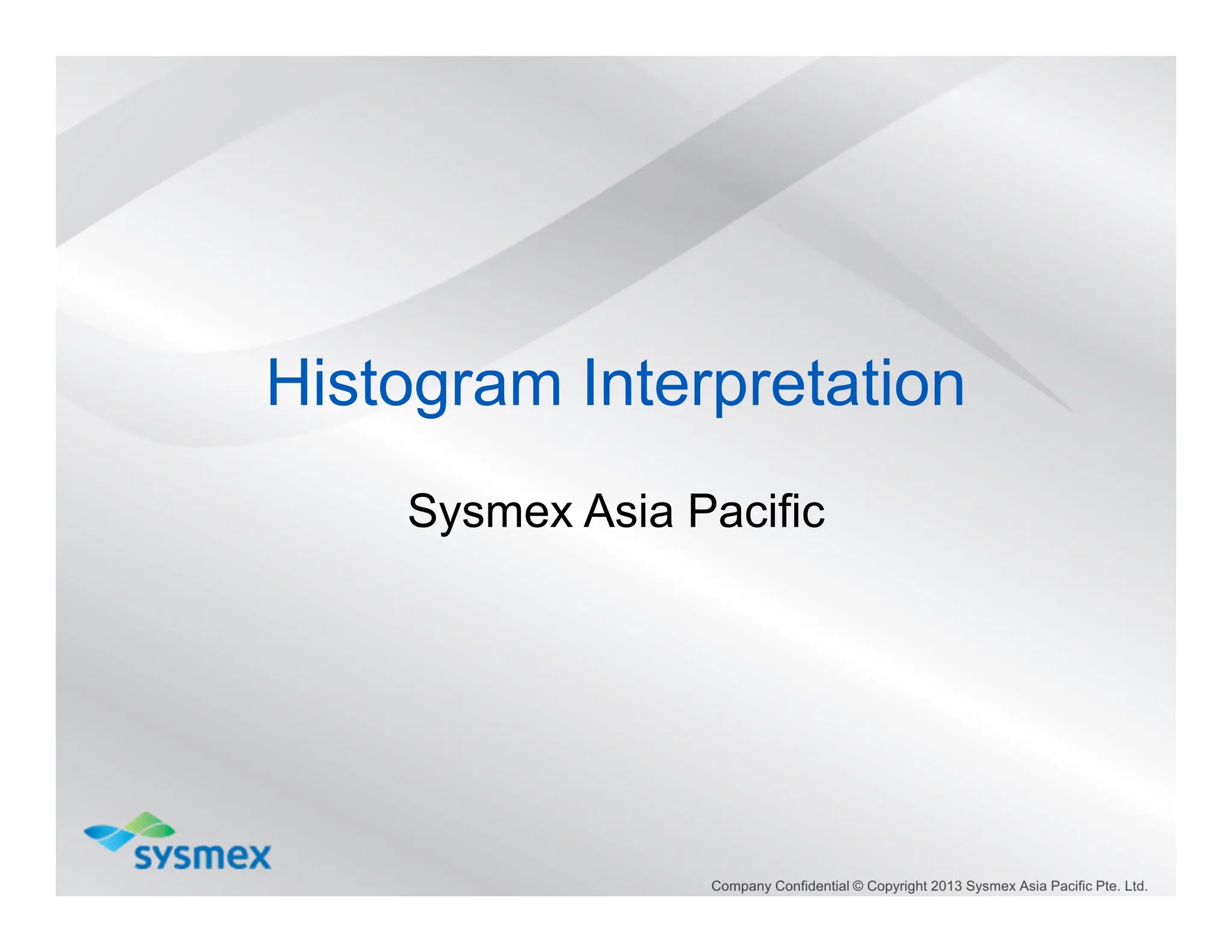 Histogram interpretation for result analysis pdf
