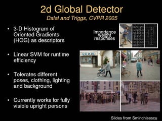 Slides from Sminchisescu 