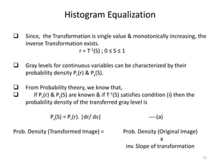 Histogram processing | PDF
