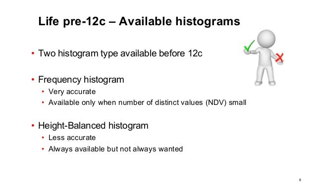 histogram 12c era Histograms in 12c