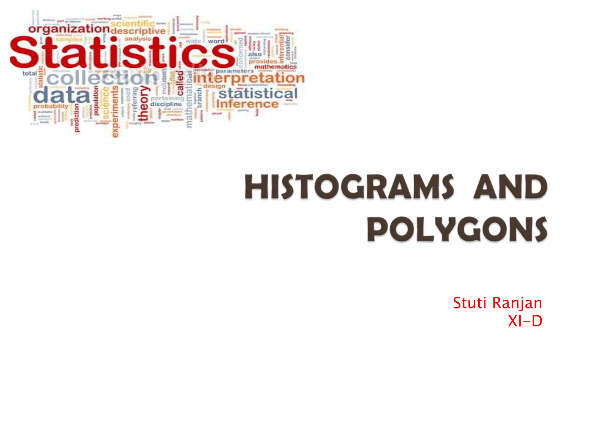 Histograms and polygons | PPTX