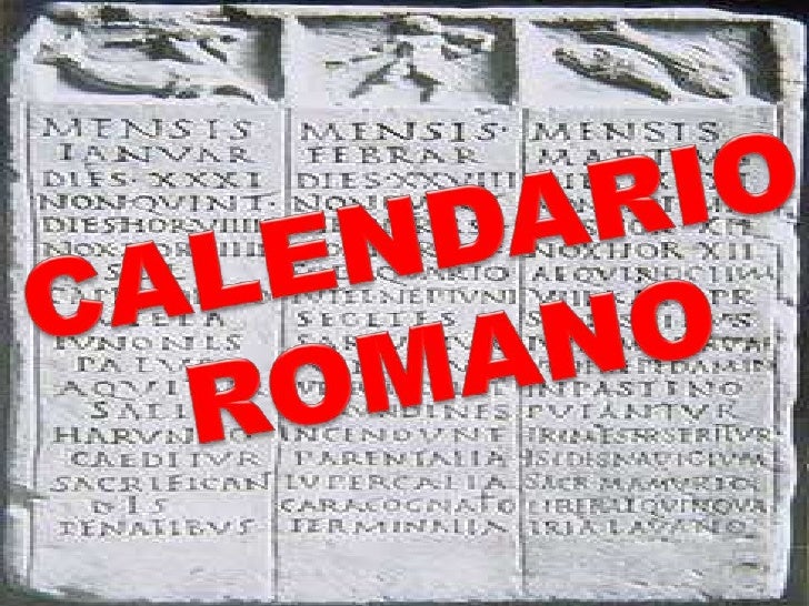 Calendario Romano
