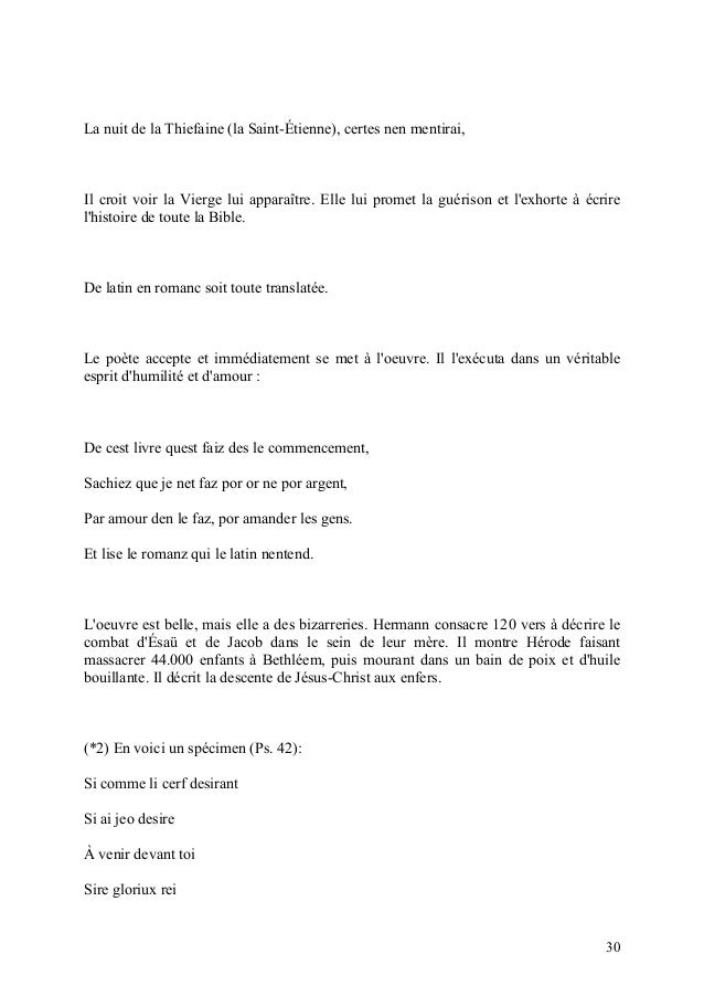 Histoire De La Bible Francaise Histoire De La Bible Francaise