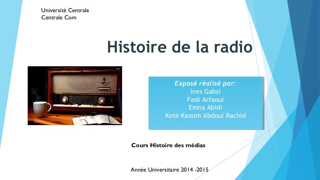 Histoire de la radio